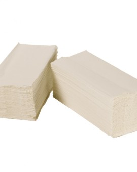 Papel Toalha Interfolhado Creme 1000Gr